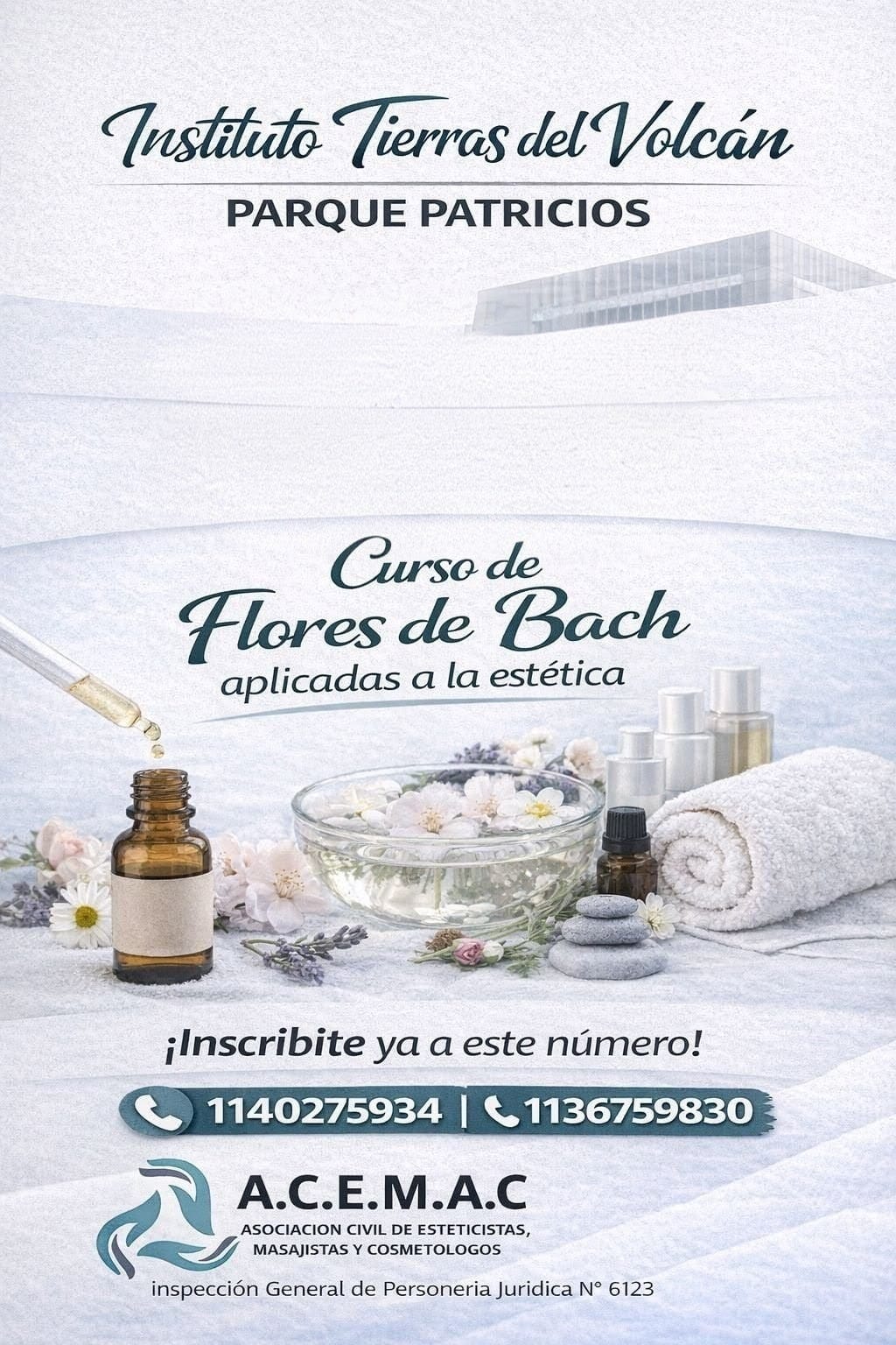 Curso de Flores de Bach aplicadas a la estética