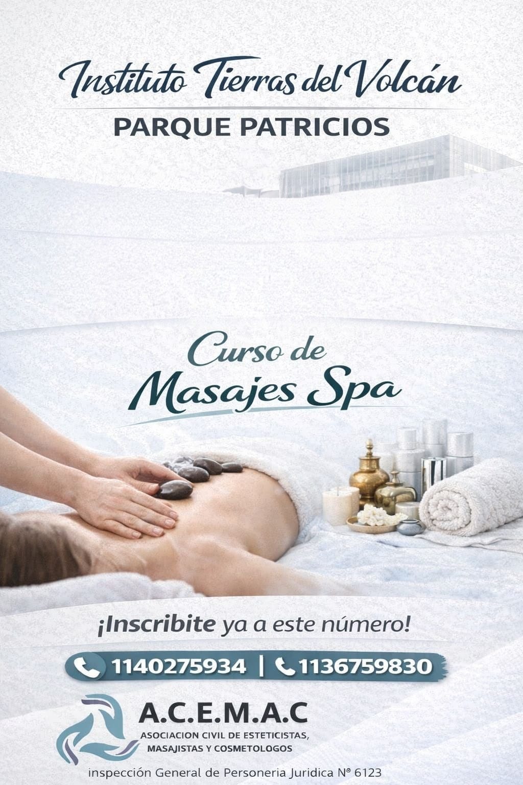 Curso de Masajes Spa